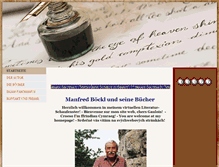 Tablet Screenshot of manfred-boeckl-schriftsteller.de